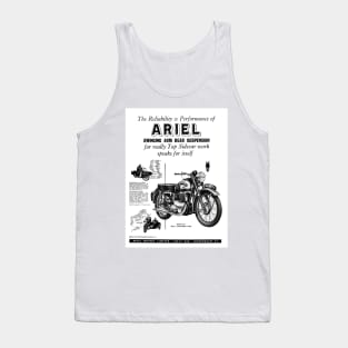 Vintage Ariel Motorbike Advert Tank Top